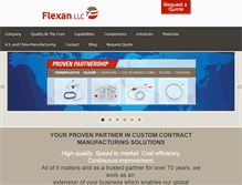 Tablet Screenshot of flexan.com